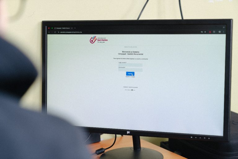 La Municipalidad de San Carlos pone en marcha histórico proceso «Cero Papel» en el marco de la Transformación Digital
